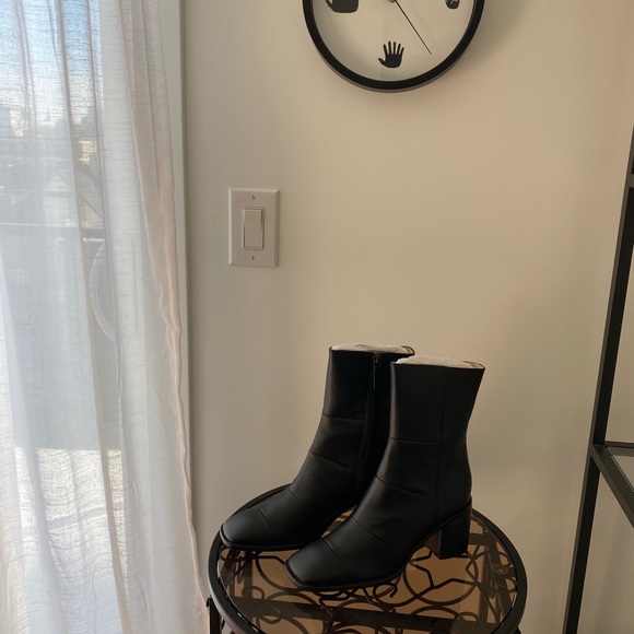 Intentionally Blank - More Hugs Black Leather Boot - Picture 2 of 5